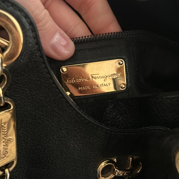 Salvatore Ferragamo Black Handbag - Picture 2 of 11